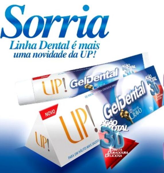 Gel Dental UP! com Óleo de Cravo